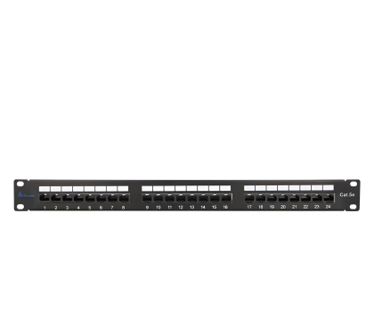 Akcesorium do szafy RACK Extralink Patchpanel CAT5E UTP 24 porty EX.17207